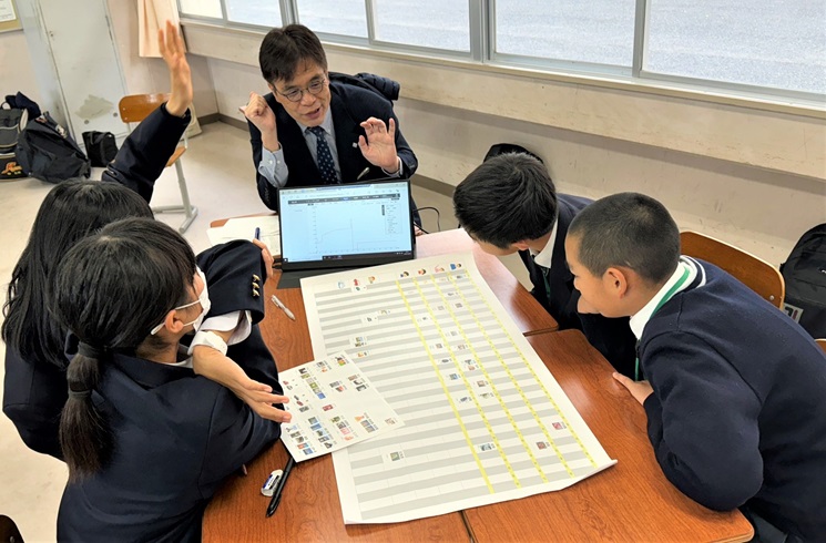 ライフプランニング授業の様子