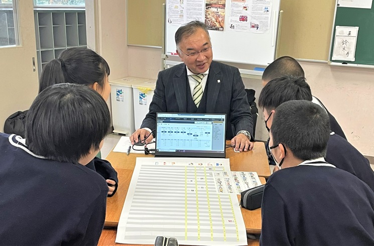 ライフプランニング授業の様子